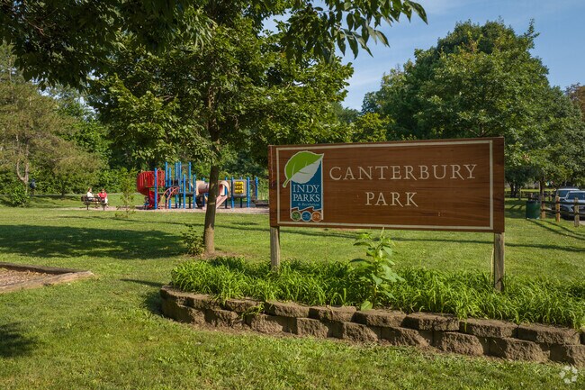 Canterbury Park is a lovely neighborhood park located in the Canterbury-Chatard area.