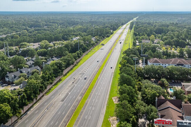 I-10 is accessible from Hartsfield Tallahassee, FL.