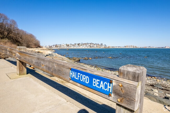 Halford Beach sits on the west side of the Winthrop Highlands neighborhood.