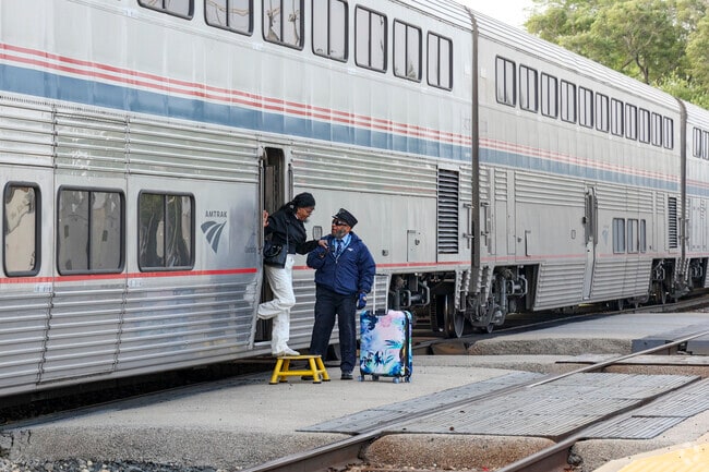 Amtrak makes regular stops in Rantoul making it easy to get to Chicago.