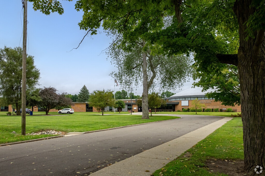 Springfield Middle School serves nearly 400 students from across Springfield.