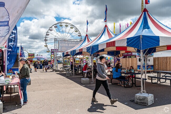 Experience exhilarating rides and a fun atmosphere at the Red River Valley Fair.