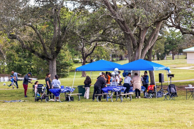 C. B. Smith Park by Pembroke Shores offers plenty of open space for picnics and gatherings.