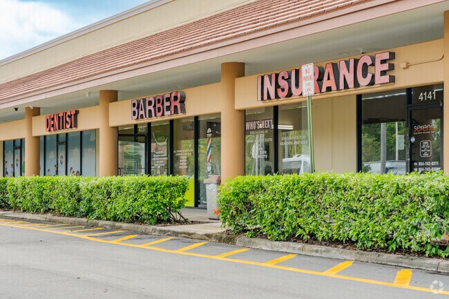 Local retail options are found in Spring Tree such as dentist and barber shops.