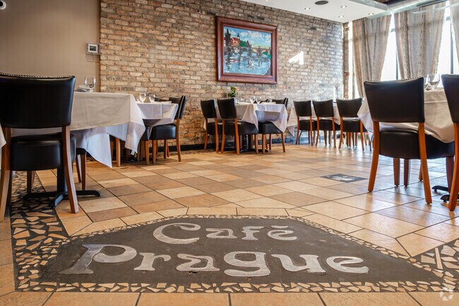 Café Prague in Schorsch Village serves traditional Czech dishes in a family friendly setting.