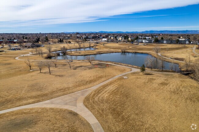 Expo Park is an expansive greenspace with a pond and many trails.