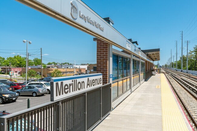 The Merillon Avenue Long Island Rail Road Station is located just 1.5 miles south of the Herricks border.