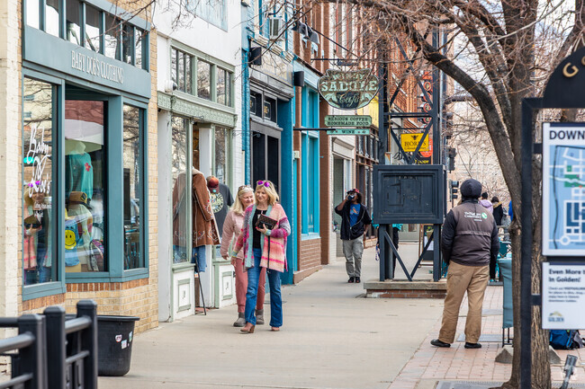 Shop at the boutiques in Golden, just 10 miles east of Genesee South.