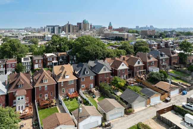 The Tiffany neighborhood is a centrally located St. Louis community with a major medical center.