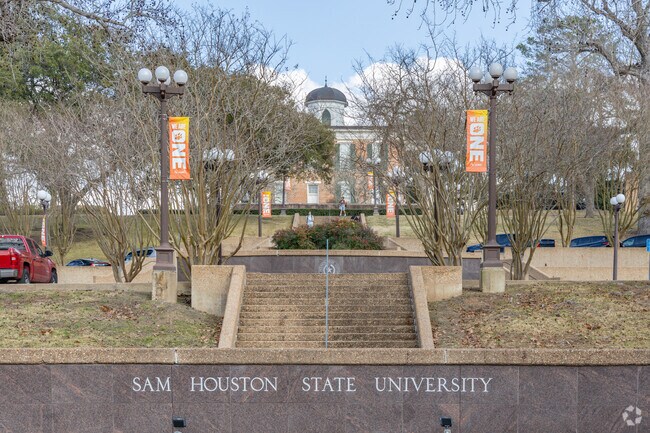 Huntsville is home to Sam Houston State University which is a public research institution.
