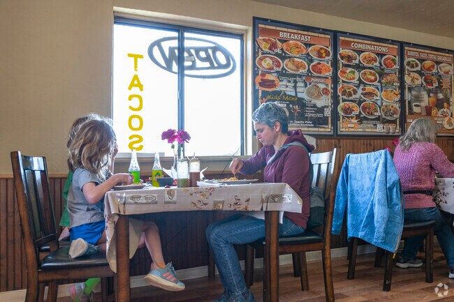 Nalini’s Restaurant, just a short drive from Battlement Mesa, is a family-friendly spot serving authentic Mexican and Salvadoran dishes.