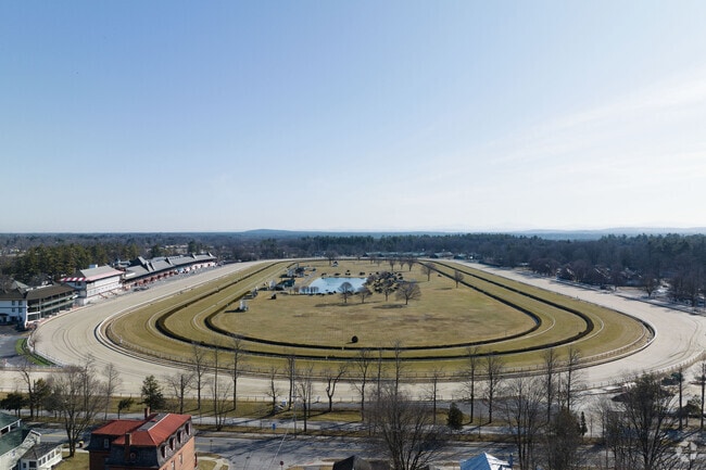 Saratoga Springs is centered around horse racing and hot springs for over a century.