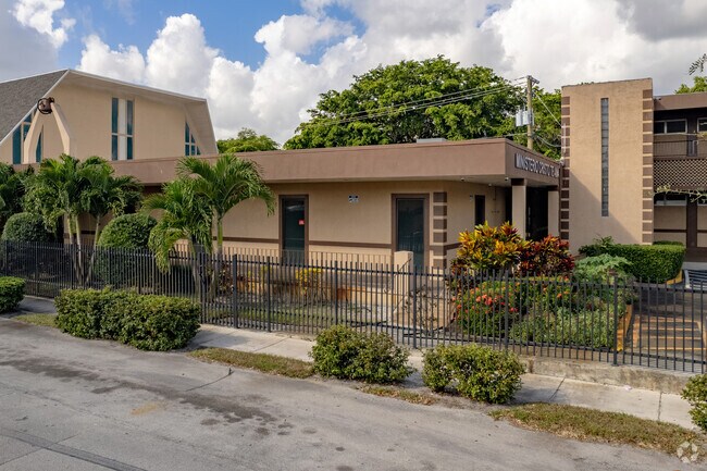 The main office of Upper Room Christian Faith Center and Academy in Lauderhill, FL.