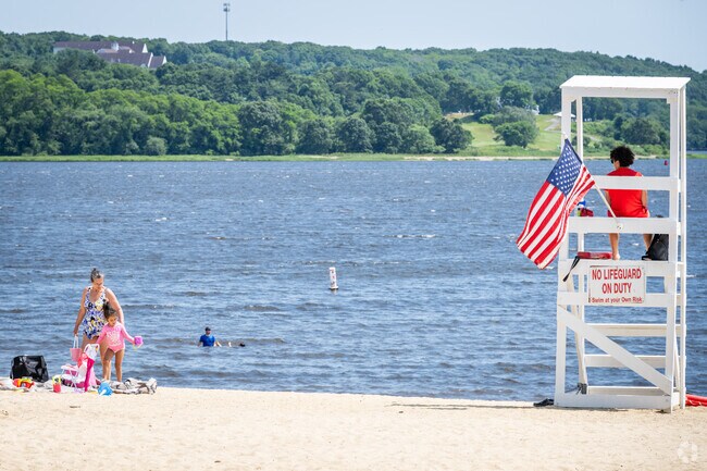 Gather the family and enjoy a sunny day at Pierce Beach in Somerset Reservoir.