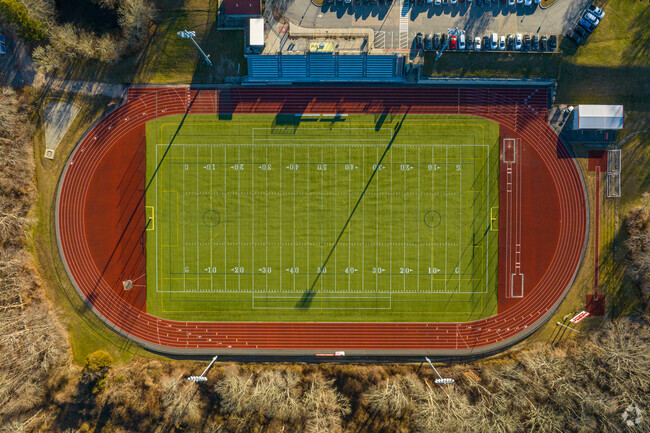 Narragansett High School has a robust sports program and a well maintained athletic complex.