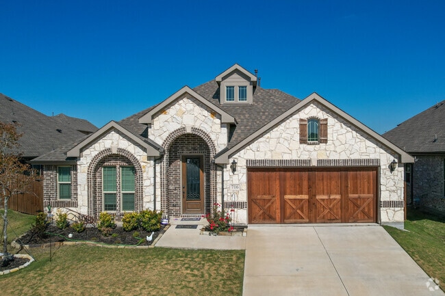 In Anna you will find stunning brick exterior homes with plenty of interior space for family.