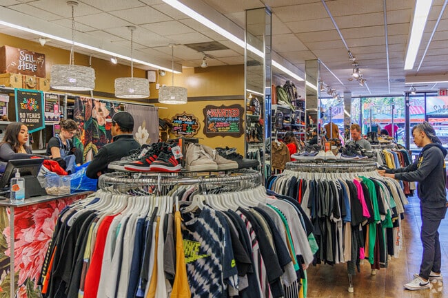 Buffalo Exchange is one of many thrift stores Hillcrest is known for.