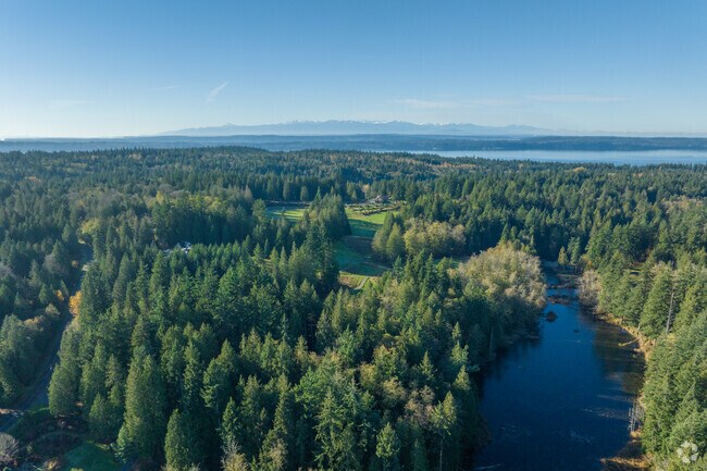 Spend time in the lake, in the woods or on the Puget Sound in Kayak.