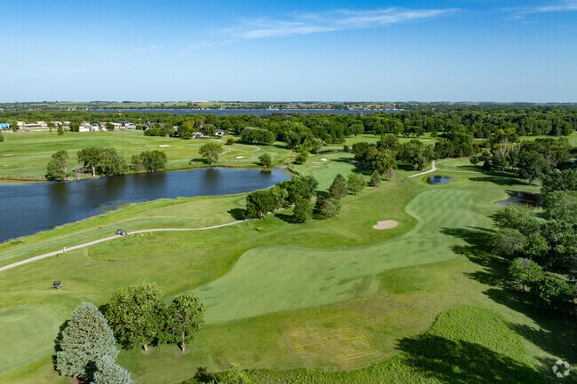 Much of inland Okoboji is dedicated to the Brooks golf course.