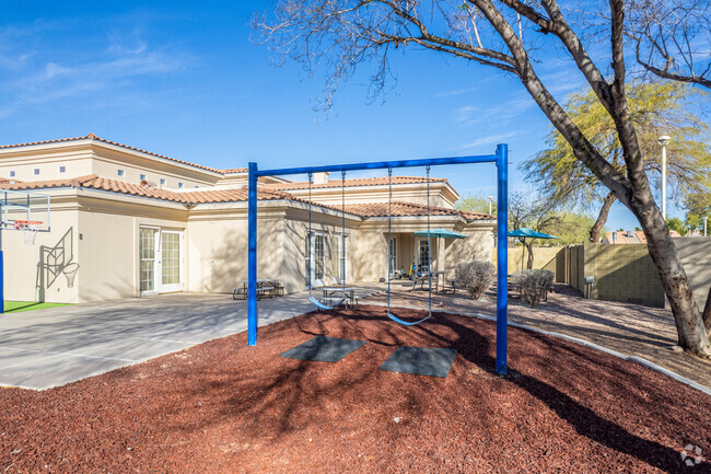 Have fun on the swings at Black Mountain Science Academy Montessori in Peoria.