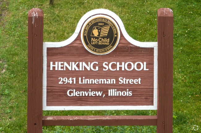 Henking Elementary School is one of Glenview School District 34's three K-2 schools.
