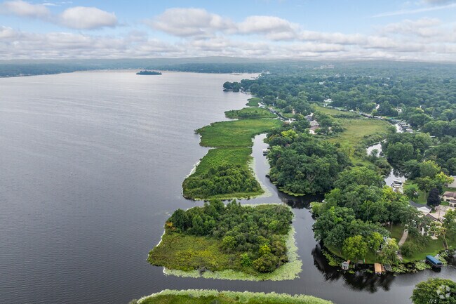 Nagawicka Lake is a popular spot in the summer for Nashotah residents.