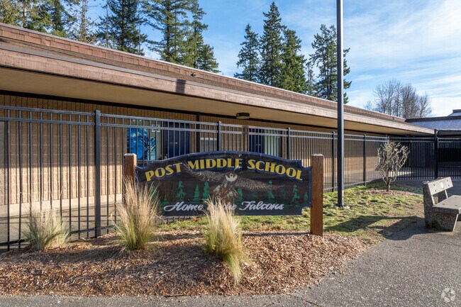 Post Middle School offers an exceptional education and sports programs.