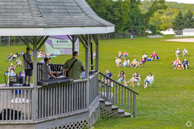 Dance and sing along at the New Fairfield Concert Series every Thursday evening.