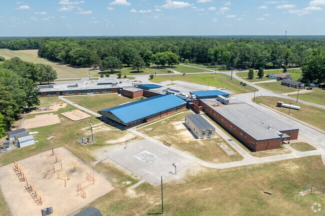 The grounds of South Elementary School.