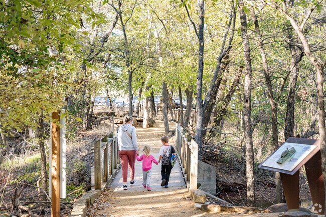 Walnut Creek families can enjoy Martin Park's forested trails and nature center.