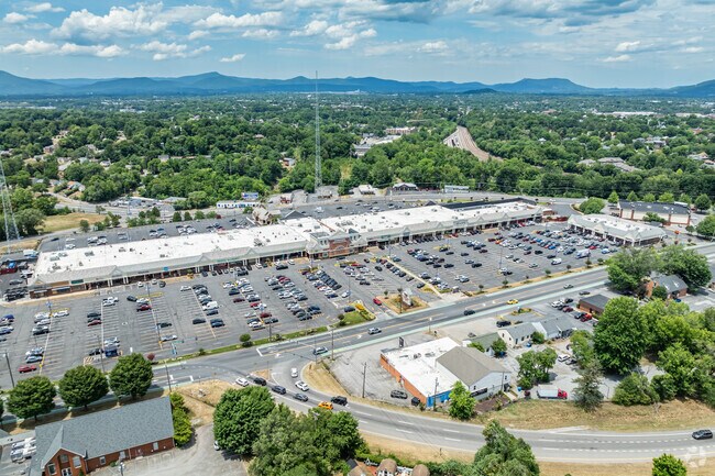 Towers Shopping Center on Main St. offers Wasena a host of shopping and dining options.
