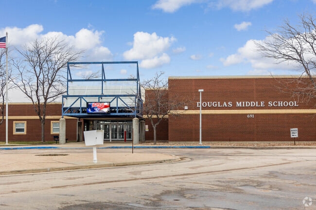 Douglas Middle School is located just adjacent to Douglas High School in Box Elder.