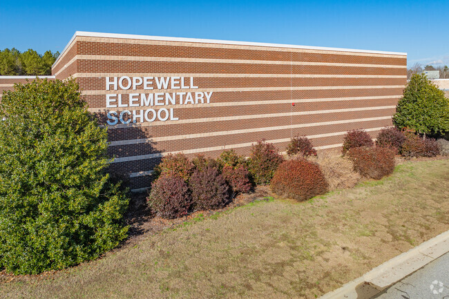 Hopewell Elementary School front.