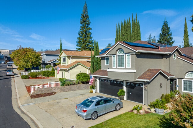 Two story homes are popular in the Sunset Whitney neighborhood.