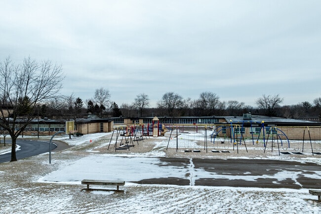Playgrounds fill with laughter at Weller Elementary School.
