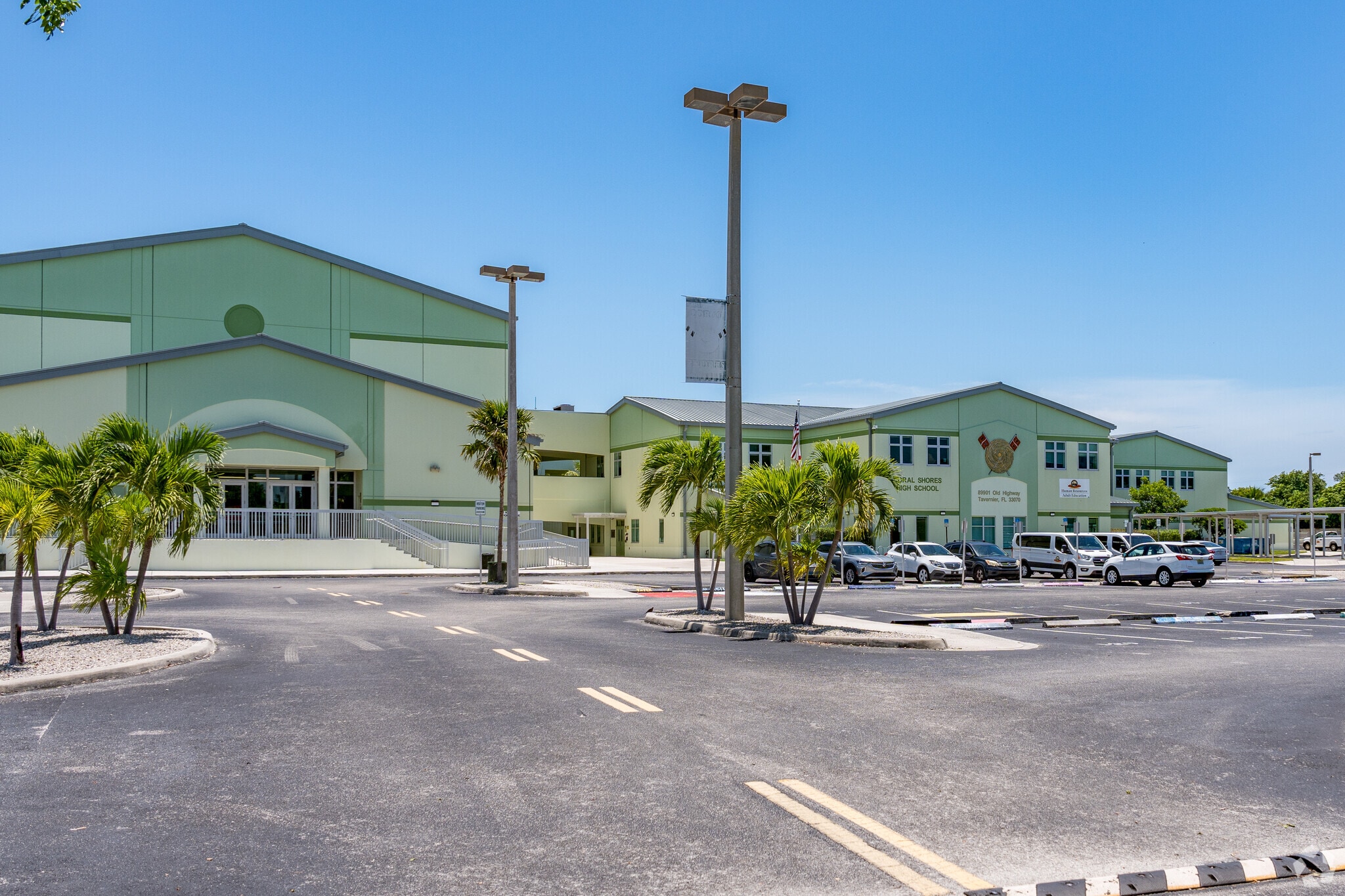 Coral Shores High School in Key Largo is an A- school.