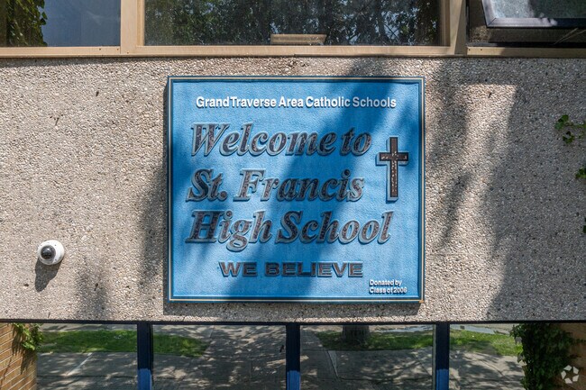 St. Francis High School is located in Traverse City, Michigan.