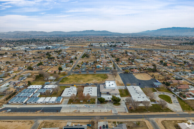 Park View Elementary offers a sprawling campus when viewed from above.