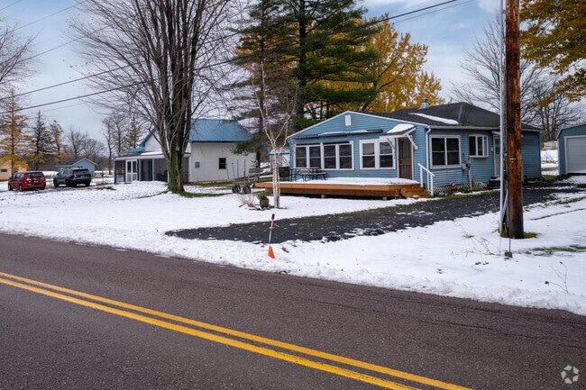 North Hero has many colorful homes.