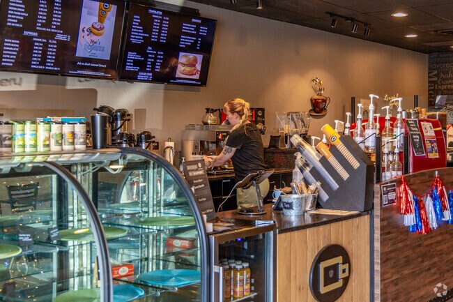 Coffee Beanery in Center Township serves espresso and light bites.