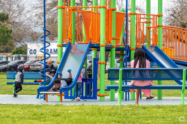 Your kids will love the playground at Anne Shirrells Park.