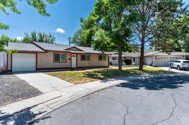 Single-story ranch homes with wide lots and mature shade trees give this Northridge cul-de-sac classic charm.