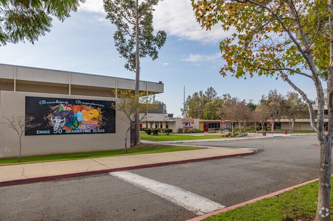 Teachers encourage learning at El Modena High School.