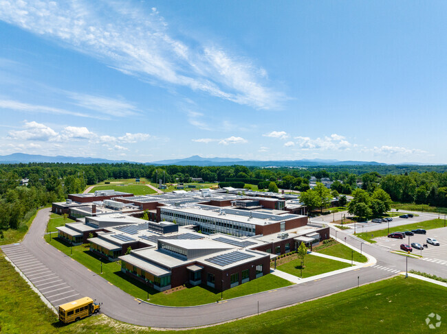JFK Elementary School in Winooski shares a building with middle and high school and serves K-5.