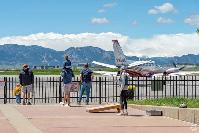 Skyestone residents enjoy quick access to Rocky Mountain Metropolitan Airport.