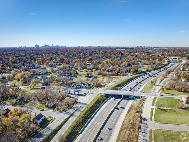 West End neighborhood has easy access to a major interstate for travel.