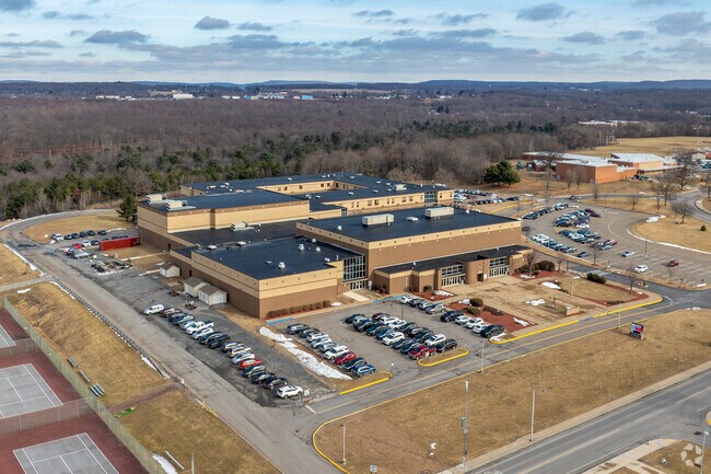 Hazleton Area High School serves the entire area and has a comprehensive college prep program.