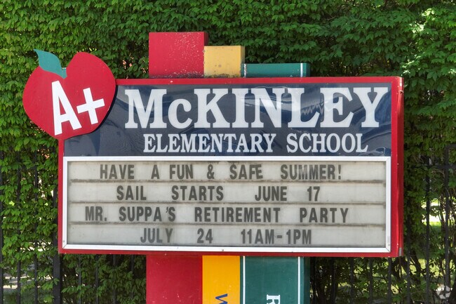 McKinley Elementary School serves grades PK-5th.
