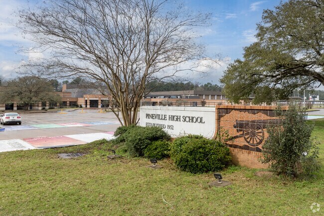 Pineville Highschool emphasizes academic excellence, with a focus on STEM education.