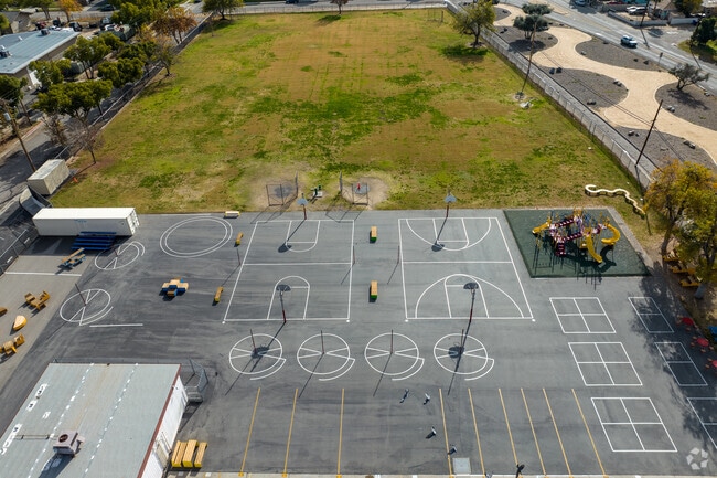 Your kids will never want to leave the playground at Arrowhead Elementary.